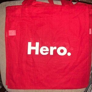 3x NWT Red Hero Tote